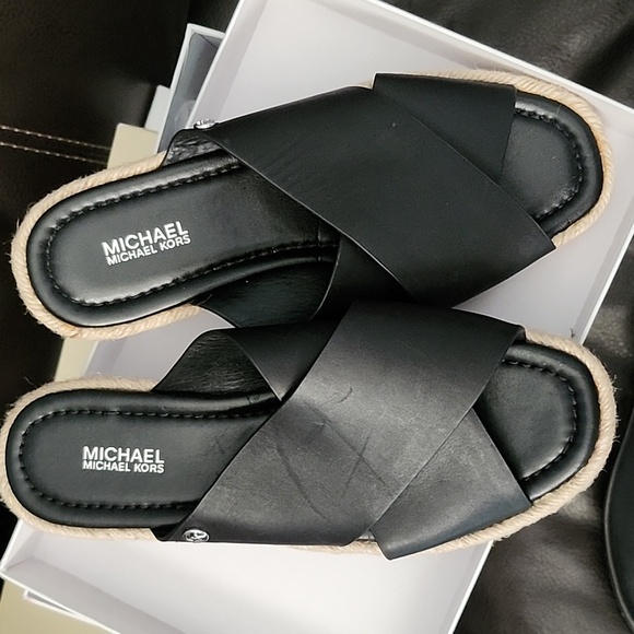 Michael Kors Black Women's Sandals - Picture 4 of 4